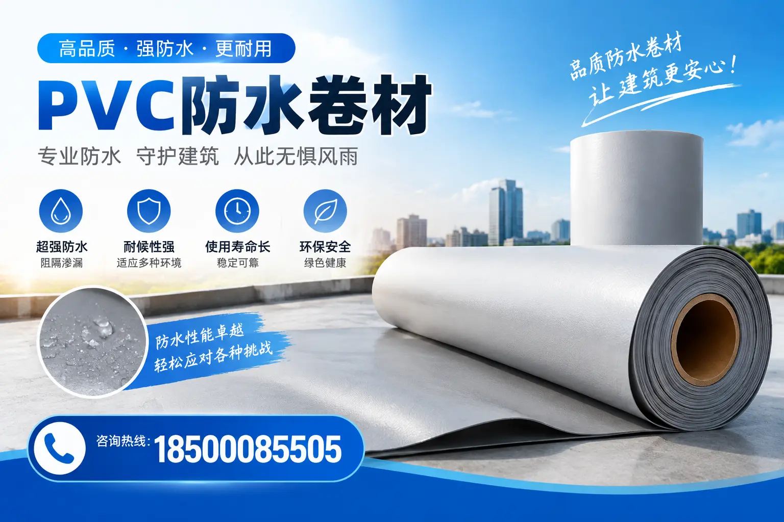 如何选择高质量的PVC防水卷材?本溪消费者必看指南